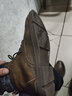 古帝戈（GUDIGE）马丁靴男英伦防水厚底百搭工装中帮皮靴子机车短靴休闲皮鞋男 棕色 43 皮鞋标准尺码 实拍图