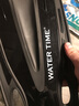 WATERTIME/水川 男女成人专业浮潜游泳训练长脚蹼蛙鞋潜水装备用品 黑XS 实拍图