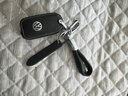 迪加伦 高档 汽车钥匙扣 手编织绳真皮 时尚情侣 车用钥匙链 钥匙挂件 男士女 改装 汽车用品 黑色 大众车标 新帕萨特迈腾速腾朗逸凌渡高尔夫7途观L 实拍图
