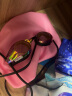 阿瑞娜（arena）儿童泳镜进口6-16青少年高清防雾专业训练竞技泳联认证游泳镜套装 镀膜粉+粉色泳帽（硅胶） 实拍图