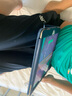 亖燚 苹果2021ipad保护套10.2皮套轻薄第九代全包8防摔9.7英寸air1支架mini6外壳 深蓝色（保护套+钢化膜） air1/2-iPad5/6（9.7寸） 实拍图
