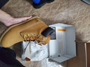 添柏岚（Timberland）[徐明浩同款]男女同款经典黄靴/新款防水靴10061 10061W/小麦色 TB0 仅批次不同 44.5 鞋内长：28.5cm 实拍图