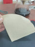HARIO 咖啡滤纸V60系列滴漏式过滤纸袋原木漂白手冲滤纸日本原装进口 1-2人份盒装原木40枚 实拍图