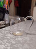 高茗 玻璃盖碗三才泡茶杯防烫手抓茶壶单个功夫茶具耐高温透明茶碗 团圆盖碗+玲珑公道杯 实拍图
