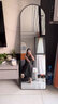 新艺鸿运（XINYIHONGYUN）落地式拱形大镜子落地全身镜服装店立体镜试衣镜家用衣帽间穿衣镜 60*165经典黑【显瘦款】高清防爆 实拍图