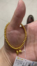 周六福古法黄金手链两世欢手链手串生日礼物计价A198922约11.59g16cm 实拍图