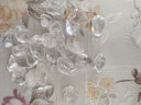 石传百世天然消磁石白水晶水晶碎石手链消磁饰品配件 500克一包 实拍图
