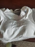 TINGE 无钢圈带胸垫内衣罩杯文胸一体式瑜伽服运动健身打底吊带背心女 仙女白 M 160 实拍图