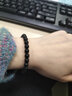 金石灵天然黑碧玺手链男女款水晶玛瑙情侣手链佛珠手串转运珠送生日礼物 黑碧玺手链6毫米 实拍图