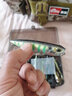 钓之屋DW59/85mm/10.5g浮水铅笔路亚远投鱼饵硬饵假饵狗鱼黑鱼鳡鱼鲈鱼 DW59-E 花纹自然绿 实拍图