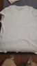 棉先生3系液氨丝光棉正肩纯白色短袖t恤男  圆领纯棉男士打底衫 白色-店长热推款 M 实拍图