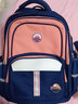 巴布豆小学生书包男3-4-6年级双肩背包男女1-3年级儿童书包英伦风学院 2116粉色大号3-6年级 实拍图