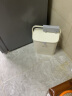 北杉（BEiSHAN） 厨房垃圾桶家用密封壁挂收纳桶清洁桶悬挂式卫生桶创意厨余桶 奶油色 9L有盖【带内桶】有手提 实拍图