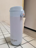特百惠（Tupperware）艾珀斯460ml保温杯大容量水杯子男女运动弹盖杯泡茶咖啡杯 冰岛蓝 实拍图