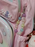 Hello Kitty库洛米书包女生小学生三二一年级2025新款女童护脊减负儿童双肩包 96651A美乐蒂粉（一到三年级） 实拍图