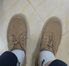 金利来（Goldlion）【新年送礼】男鞋板鞋时尚舒适耐磨擦色休闲鞋G551310265XXA-杏色 实拍图