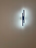 派普硕壁灯床头灯现代简约网红电视背景墙氛围灯极简北欧创意led壁灯 36cm双个(左右)+三色变光 晒单实拍图
