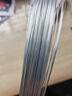 悠梵萌镀锌圈丝软铁丝家用手工diy窗帘晾衣细铁丝14号粗2.2mm45斤 实拍图