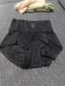 莫代尔  女士内裤女3条装高腰收腹塑身提臀内裤女无痕无感收小肚子 黑色+杏色+抹茶 3条 L 90-125斤 实拍图