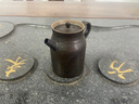 唐兴手工陶瓷泡茶壶茶具原矿铁釉日式泡茶壶家用小号复古单壶带过滤壶 正心茶壶 实拍图