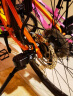 自行车后座脚踏板踩脚电动车后轮放脚山地车脚蹬子折叠单车通用配件 黑色一对（送安装工具和螺丝） 实拍图