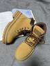 H8马丁靴男2025新款情侣女真皮户外登山鞋高帮工装鞋子英伦风大黄靴 K-大黄靴【冬季加绒】 45 男码 实拍图
