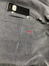 罗蒙（ROMON）牛津纺长袖衬衫男士弹力抗皱白衬衫舒适修身衬衣外套男灰色L 实拍图