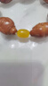 彩荷黄玛瑙红玛瑙黑玛瑙雕刻心经桶珠腰珠 金刚星月菩提佛珠手串隔珠三通DIY配饰 黄玛瑙10*14mm 实拍图