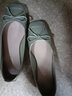 热风（Hotwind）【商场同款】浅口单鞋女春季新款法式温柔时尚舒适平底一脚蹬女鞋 07绿色 39 实拍图