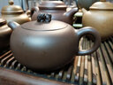 茗茶艺壶 宜兴紫砂壶纯全手工原矿紫泥泡茶壶茶具套装 单壶 220ml 实拍图