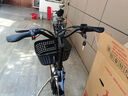 凤凰（Phoenix）电动自行车成人男女士锂电池电动车新国标小型助力电瓶车电单车 R3黑色【单速】20寸一体轮 15AH电动续航45公里 实拍图