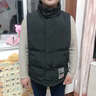 佐径 马甲男韩版潮流青年修身立领坎肩中年男士加厚棉服马甲外套 黑色 M 实拍图