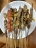 游牧御品【烧烤季】内蒙古羊肉串1KG（ 30串） 烧烤食材羊肉生鲜烤肉烤串 塔拉烤霸羊肉串1kg（30串） 实拍图