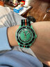 宝珀（blancpain）XS.WATCH联名款五十噚系列腕表男女机械手表42.3mm同价618 SO35I100印度洋 实拍图