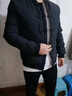 保弘思唐装男棉服中国风男装佛系茶禅服中式汉服复古风盘扣冬季新款棉衣 黑色 XL 实拍图
