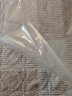 TLXT透明服装拉链袋 磨砂加厚衣服包装袋自封塑料袋定制logo印刷30*40 双层12丝【50只】 透明 x 30*40cm 晒单实拍图