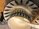 惠丽源日式釉下彩陶瓷器餐具家用套装碗碟筷盘子微波炉吃饭乔迁礼物 兰草10（2碗2盘2勺2筷1汤碗1汤勺 实拍图