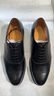 THOM WILLS三接头皮鞋男真皮商务正装鞋手工牛津鞋英伦皮鞋男新郎婚鞋男冬季 黑色小牛B7171 42 /8码 实拍图