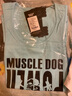 MUSCLE DOG 肌肉狗背心男 夏季宽松无袖快干吸汗坎肩运动健身训练 浅蓝色 S 实拍图