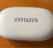 aiwa爱华AW22 蓝牙耳机挂耳式 骨传导概念开放不入耳 双麦降噪运动跑步骑行 适用于苹果小米华为 白 实拍图