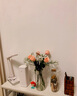 黛莉森仿真玫瑰花手感保湿绢花干花家居客厅摆件高级感假花摆设礼物女 乔纳多玫瑰-粉色（约44cm） 实拍图