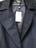 GOBI戈壁简约气质高级感职场中长款羊绒大衣女式呢子外套 黑色81 M 晒单实拍图