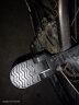 自行车后座脚踏板踩脚电动车后轮放脚山地车脚蹬子折叠单车通用配件 黑色一对（送安装工具和螺丝） 实拍图
