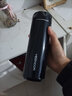 希诺（HEENOOR）保温杯男女士高档茶杯带滤网便携潮流车载大容量水杯商务礼品杯子 紫罗兰-420ml【304不锈钢内胆】 实拍图
