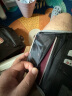P.travel出国旅行护照包 护照机票夹证件袋挂脖RFID防盗刷多功能证件收纳包卡包尼龙防水 灰色 晒单实拍图