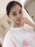 貂卡纯棉团队服班服T恤定制定做短袖男女文化衫广告衫工作服印字logo 白色 S 实拍图