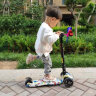 运动伙伴儿童滑板车2-3-6-12岁宝宝闪光三轮折叠小孩踏板车滑行脚踏车 实拍图