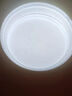 卧室灯2025年新款网红led吸顶灯房间灯主卧灯饰现代简约中山灯具 【双层水晶钻】40cm-24瓦-白光 实拍图