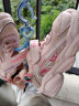 巴布豆（BOBDOG）女童运动鞋2024春秋季新款女孩跑步鞋透气中大童休闲鞋子 3065-果粉 29码 内长18.6cm 实拍图