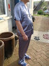 有趣熊睡衣男春秋夏季男士丝绸大码仿真丝春秋长裤简约休闲家居服套装秋 NSLQ-【半袖长裤】-维蜜丝-冰蓝 男-XXL(172-180cm，140-160斤) 实拍图